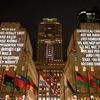 Photos: Jenny Holzer's Gut-Wrenching Gun Violence Projections Cover Rockefeller Center